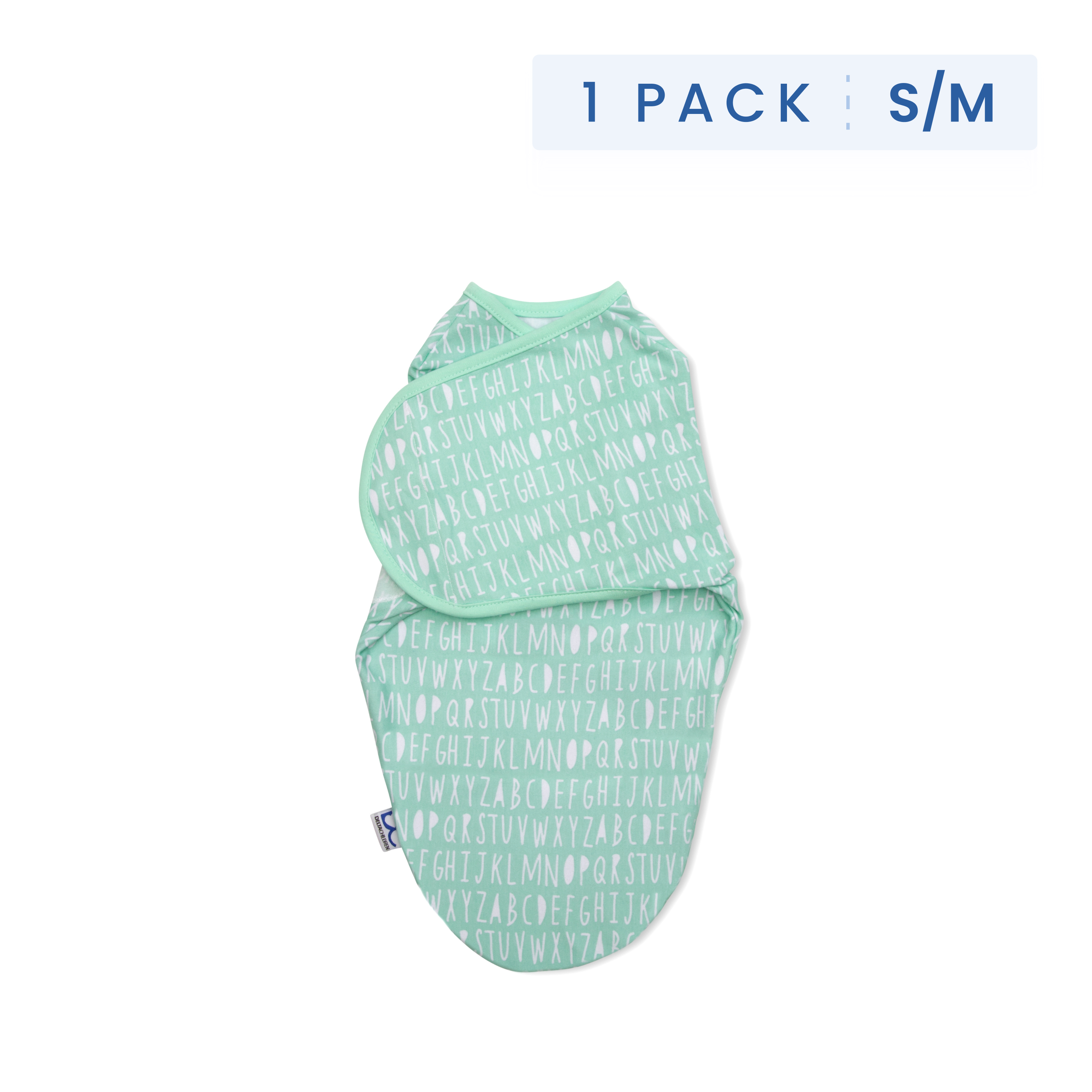 Little Lambs Adjustable Swaddle Wrap - Size Small/Medium, Fits Babies 0-3 Months/7-14 lbs.