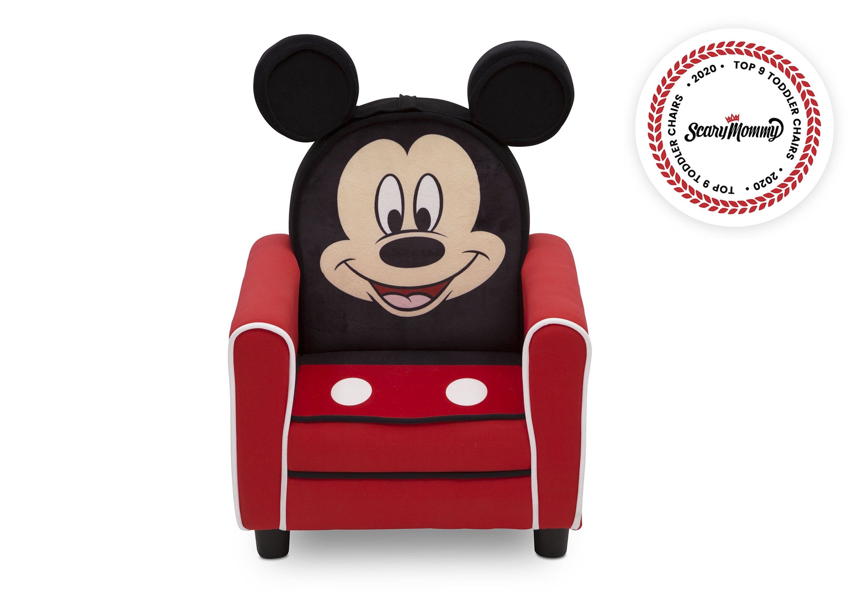 Mickey Mouse Figural Upholstered Kids Chair