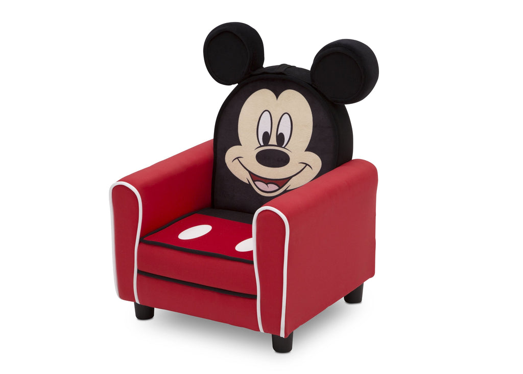 Mickey Mouse Figural Upholstered Kids Chair
