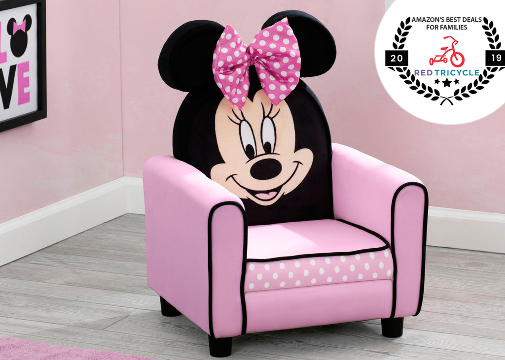 Minnie Mouse Figural Upholstered Kids Chair
