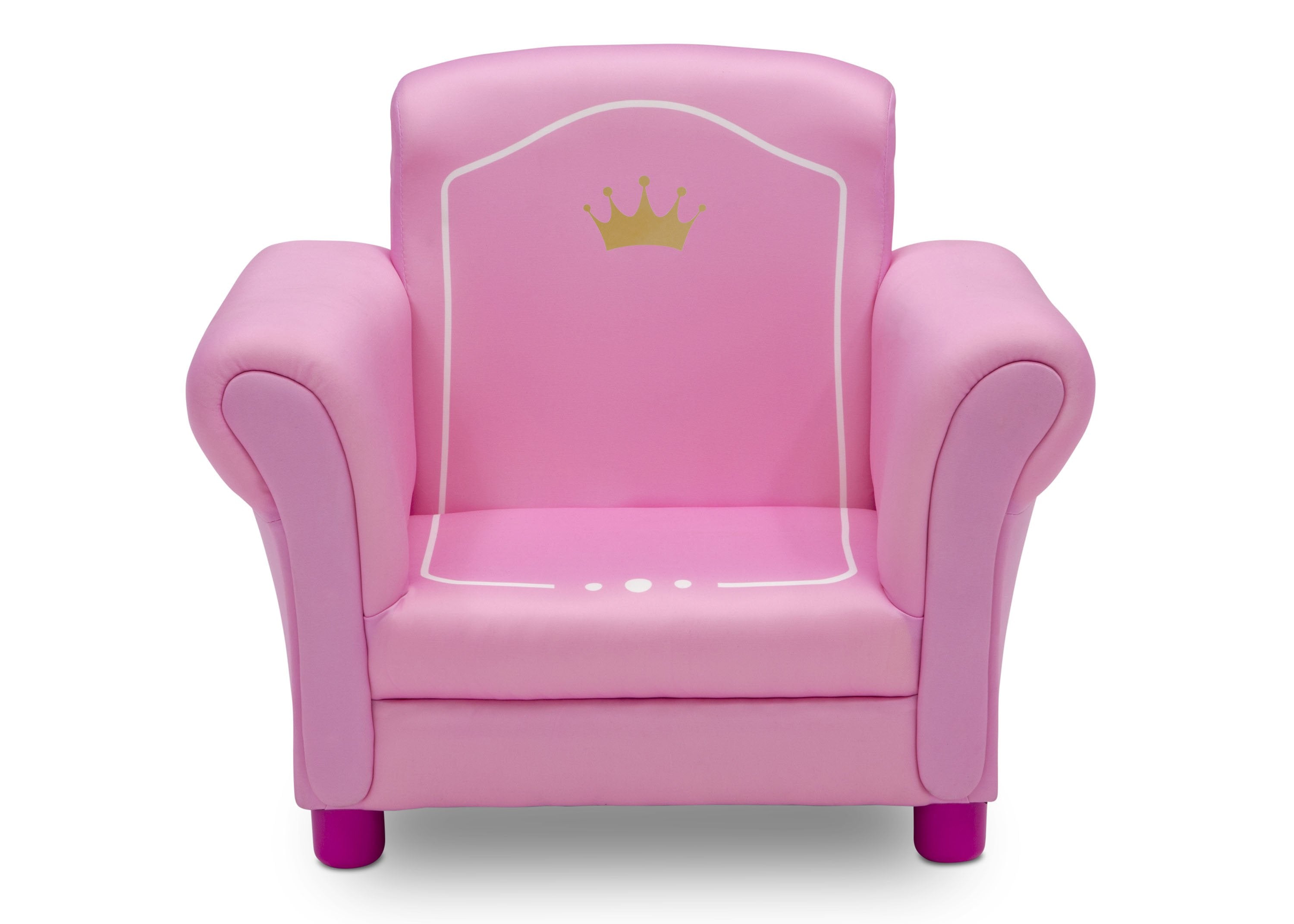 Princess Crown Kids Upholstered Chair