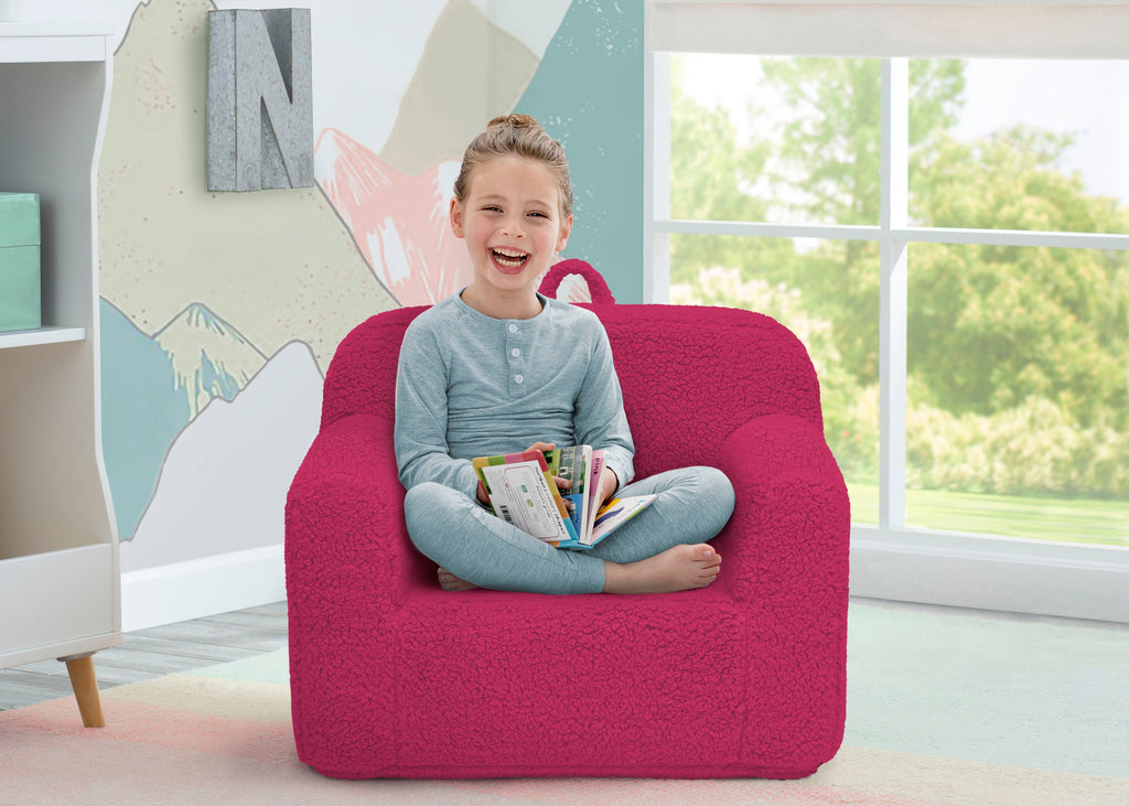 Cozee Sherpa Chair for Kids