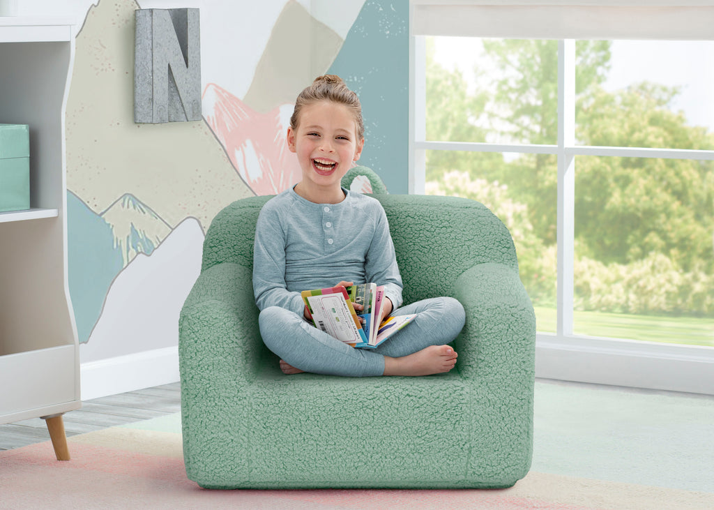 Cozee Sherpa Chair for Kids