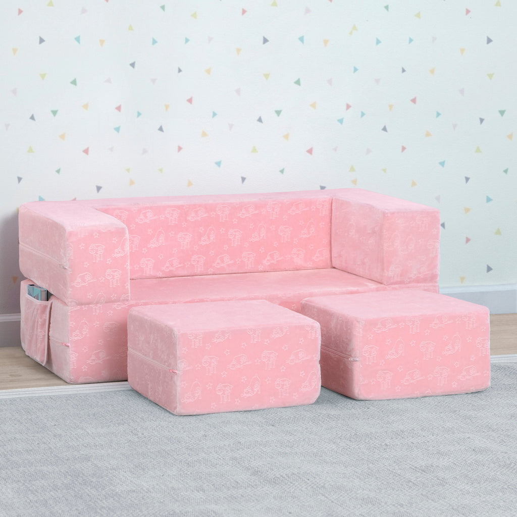 Serta Perfect Sleeper Convertible Sofa and Play Set