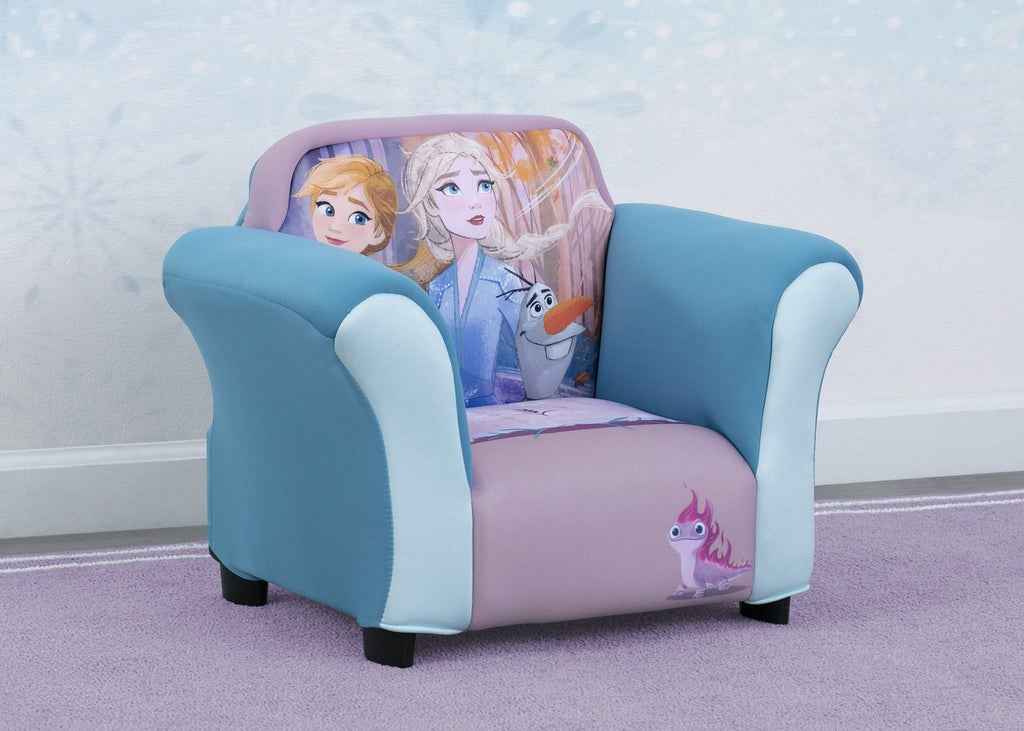 Frozen II Upholstered Chair with Sculpted Plastic Frame
