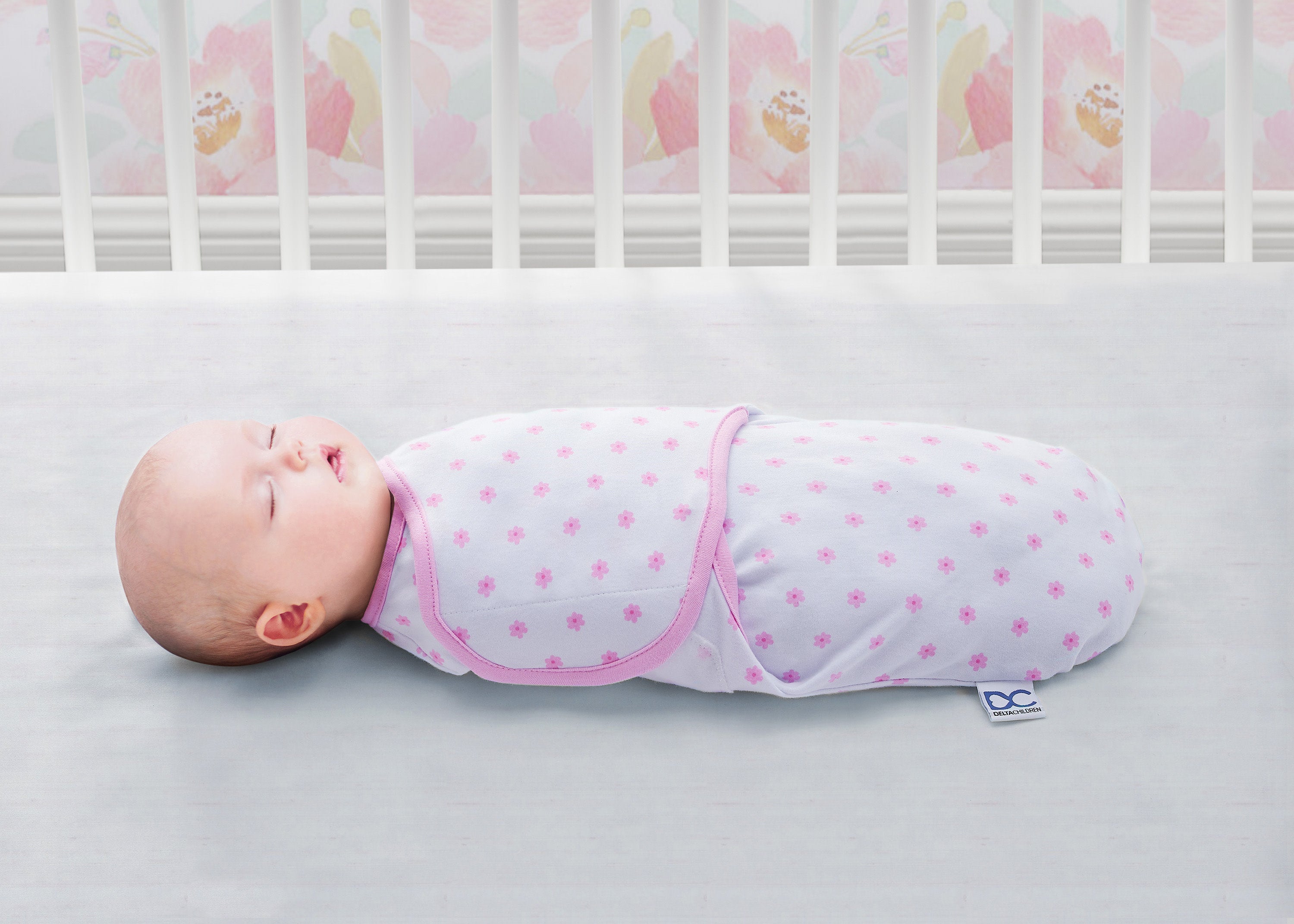 Little Lambs Adjustable Swaddle Wrap - Size Large, Fits Babies 3-6 Months/14-18 lbs., 3-Pack