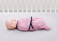 Little Lambs Adjustable Swaddle Wrap - Size Extra Small, Fits Babies 0-3 Months/4-7 lbs., 4-Pack