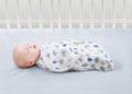 Little Lambs Adjustable Swaddle Wrap - Size Extra Small, Fits Babies 0-3 Months/4-7 lbs., 3-Pack