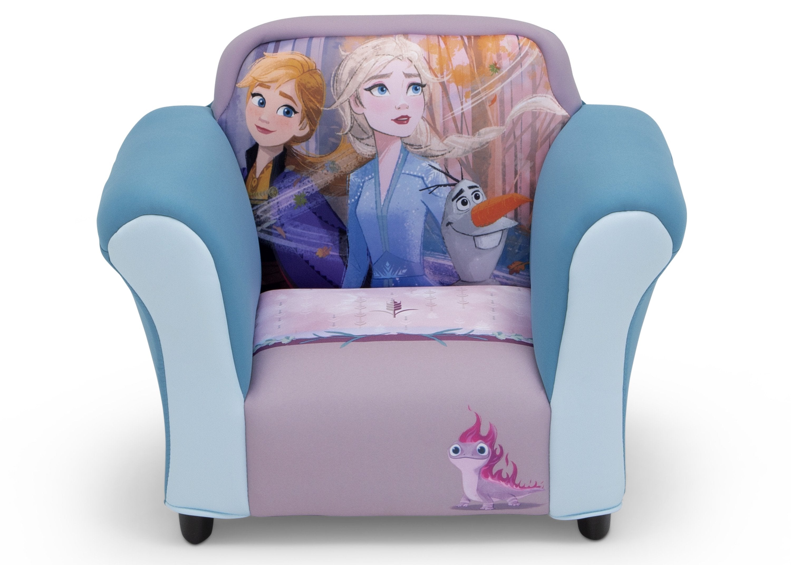 Frozen II Upholstered Chair with Sculpted Plastic Frame